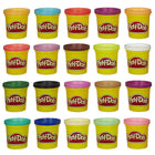 Play-Doh Super Colour Pack - 20 Pack-Each can contains 3 ounces of Play-Doh compound
