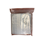 Abbey 2-Mil Reclosable Polyethylene Bags with Hang Hole - 6" x 9" - 1000 Pack-Bags are manufactured with a hang hole centered above the zip closure