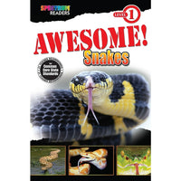 eBook: Spectrum 704323-EB Awesome! Snakes - Grade Preschool - 1-You will receive two emails: one confirming your entire order, and one with a "Download Software" buttonYou can download immediately or return to your email to download later