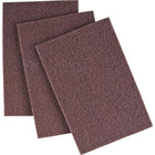 Aurora Tools Heavy-Duty Hand Pads, Tan, 10 Pack-Non-woven, synthetic fibres, bonded together with specially formulated resins and impregnated throughout the web with mineral grain creating an open, three dimensional structure