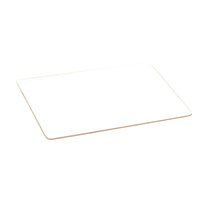 Dowling Magnets Double-sided Magnetic Dry-Erase Blank Board-Plain white on both sides