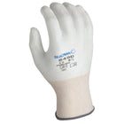 Showa Best Nitrile Glove, Polyurethane White Palm, Large, 6 Pack (540L-08)-Size : Large (9)