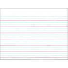 Pacon Zaner-Bloser A Sulphite Paper, 10.5"X8", 5/8" Ruling 5/16" Midline And 5/16" Space, Gr., 1500/Pack (PACZP2411)-Practice handwriting paper
