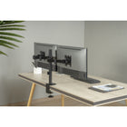 Uplite up to 32" Dual Monitor Desk Mount Fully Adjustable Articulating Stand, Black (UPMM32A)-8
