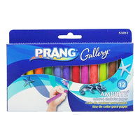 Dixon Prang Ambrite Paper Chalk, 12 Colours, 72 Pack-Drawing paper or other toothed papers give best results.
