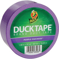 Colour Duck Tape Brand Duct Tape, Purple Duchess-Excellent for repairs, color-coding, fashion, crafting and imaginative projects