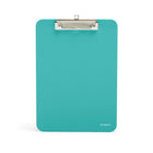 Poppin Clipboard - 9" x 12-1/2" - Aqua-Poppin's Aqua Clipboard with lacquer-like finish matches perfectly with all Aqua Poppin products