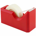 JAM Paper Modern Tape Dispenser, Red-Colourful Tape Dispenser