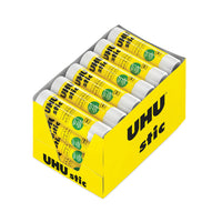 UHU Glue Sticks 8.2gr - 24 Pack-Safe, acid-free and non-toxic formula made from 98% natural ingredients