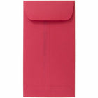 JAM Paper #7 Coin Envelopes, 6.5 x 3.5, Brite Hue Red Recycled, 100 Pack (355228282g)-Product Type: Coin Envelope