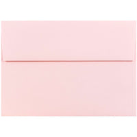 JAM Paper A7 Invitation Envelopes, 5.25 x 7.25, Baby Pink, 1000 Pack (155627B)-Light baby pink