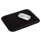 Allsop Executive Pillowcore Multi-layer Foam Mousepad - Black-Soft, supportive comfort to your hand, wrist, and forearm, with an unobstructed fabric mousing surface for warmth, comfort, and accurate mouse use