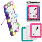 Merangue Light-up Magnetic Locker Whiteboard with Marker - 12 Pack-Locker Whiteboard