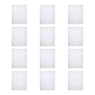 Time 4 Crafts Blank Cotton Canvas with Wooden Frame - 11" x 14" - White - 12 Pack-Includes a total of 12 professional blank artist canvas, all in the same size and comes with canvas keys to strengthen the canvas if it begins to sag