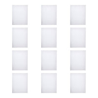 Time 4 Crafts Blank Cotton Canvas with Wooden Frame - 11" x 14" - White - 12 Pack-Includes a total of 12 professional blank artist canvas, all in the same size and comes with canvas keys to strengthen the canvas if it begins to sag