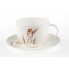 Roy Kirkham Breakfast Cup/Saucer, Country Wildlife Harvest Mouse, 2 Pack-Set Includes: 2 Piece