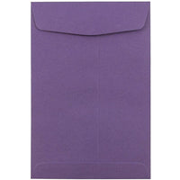 JAM Paper 6 x 9 Open End Envelopes, Dark Purple, 1000 Pack (1287033B)-Dark purple