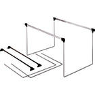 Pendaflex Adjustable Metal Frames - Letter Size - 2 Pack-Frame makes filing cabinet drawer or desk drawer ready for suspension filing