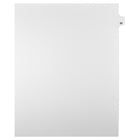 Mark Maker Legal Tabs - Letter Size - White - 1/25th cut - 25 tabs per package - 5 packages Pack - Number 53-White Single Tabs