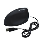 Intekview Left Hand Wired Ergonomic Mouse-Adjustable resolution: 400 / 800 / 1600 / 3200 Dpi.