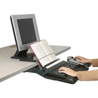 3M Desktop Document Holder-Keeps documents between monitor and keyboard to help reduce head, neck and eye movement