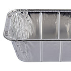 Luciano Deep Loaf Aluminum Foil Pan, 12.5 x 6.5 inches, Silver, 50 Pieces-Packaging: total of 50 pieces