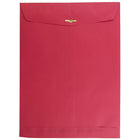 JAM Paper 9 x 12 Open End Catalog Envelopes with Clasp Closure, Brite Hue Red, 100 Pack (7781)-Size: 9" x 12"