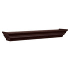 kieragrace Madison Contoured Wall Ledge & Shelf, 24", Espresso, 3 Pack-Material: floating wall shelves are made of high-quality, durable medium-density fiberboard (MDF) that provides stability. rely on the shelf to keep your items safe and sound, with a visually pleasing finish