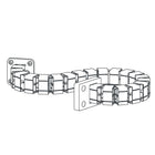 Heartwood 100-WM1300 52" Wire Management Spine for Height Adjustable Tables, Black-Black ABS