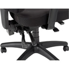 Tempur-Pedic Fabric High-Back Task Chair, Black-Height- and width-adjustable padded armrests enhance ergonomics for added comfort