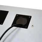 Urbann Grommet Module for Lectern-Black, aluminum