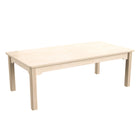 Flash Furniture Bright Beginnings Commercial Grade Wooden Rectangular Preschool Classroom Activity Table (MKME088010)-Supports up to 300 LBS. Static Weight Capacity