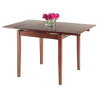Winsome Pulman Extension Table, Walnut Finish, (94150)-Dining Table
