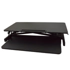 Ezywork 32" Wide Sit Stand Desk Converter 32B-Height Adjustment Range: 5.7"-19.5" (14.5cm - 49.5cm)