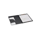 ACCO Clip-Style Vinyl Padholders, Letter Size, Black-Black Vinyl Padholder