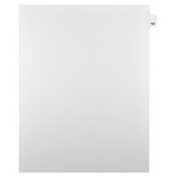 Mark Maker Legal Tabs - Letter Size - White - 1/25th cut - 25 tabs per package - 5 packages Pack - Number 152-White Single Tabs