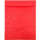 JAM Paper 11.5 x 14.5 Tyvek Envelopes, Open End Catalog with Self Adhesive Closure, Red, 25 Pack (V021388)-Red