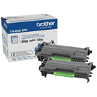 Brother TN850 High Yield Black Toner Cartridges - 2 Pack-Produces professional, rich, vivid black and white output