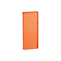 Azar Displays 20" x 8" Pegboard 1-Sided Wall Panel, Translucent Orange, 2 Pack-For use with flat surface