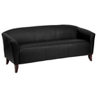 Flash Furniture HERCULES Imperial Series Black Leather Sofa-Contemporary Style