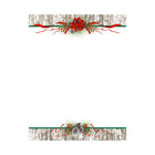 Geographics Pinecones and Ribbons Letterhead - 8.5" x 11" - 70 Pack-8.5" x 11"