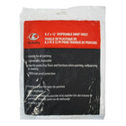 Kubota Disposable Drop Sheet, 4 Pack (12179)-Suitable for all painting