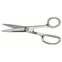 Industrial Carbon Steel Shears, UG766, 2 Pack-Nickel-plated handle