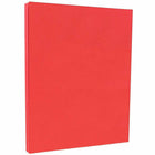 JAM Paper Bright Colour Paper, 8.5 x 11, 24lb Brite Hue Red Recycled, 500 Pack (151023B)-Size: 8-1/2" x 11"