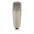 Behringer C-1U, USB Studio Condenser Microphone-The C-1U features a 40Hz to 20kHz frequency response for accurate reproduction of vocals and instruments.