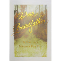 Rosedale Greeting Card, Birthday Grandfather, Scenic-Printed on premium coated card stock