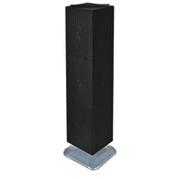 Azar Displays 14" x 14" x 60" Interlocking Pegboard Display, Black (701464-BLK)-Works great with Azar's line of hooks and accessories