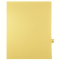 Mark Maker Legal Tabs - Letter Size - Buff - 1/15th cut - 25 tabs per package - 5 packages Pack - Number 101-Buff SingleTabs