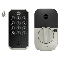 Yale 420 Assure Lock 2 Touch with Wi-Fi - Keyed - Satin Nickel-Unlock with your fingerprint with a 99 percent accuracy and less than 0.5 seconds recognition time