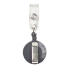 GBC Retractable Badge Reel - Grey-Made from sleek, sturdy plastic